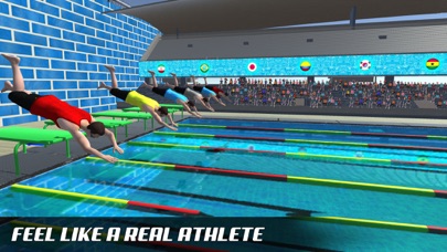 Water Swimming Diving Race screenshot 2