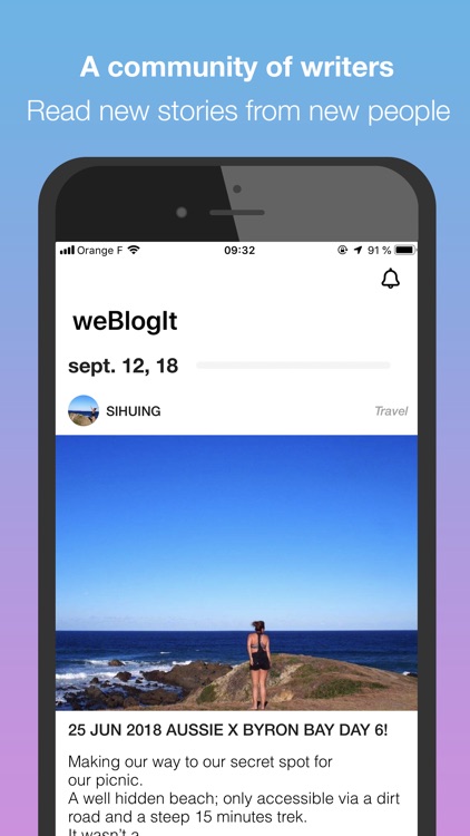 BlogIt - Diary, Journal, Blog screenshot-8