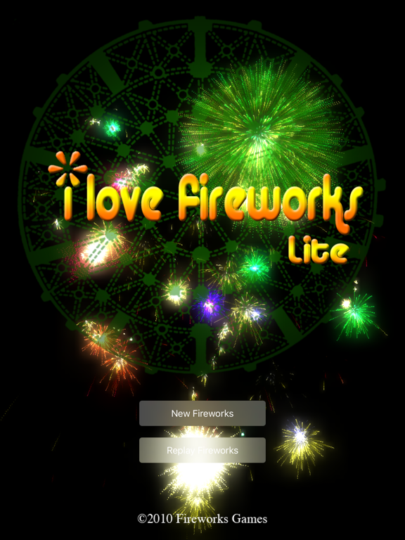 Screenshot #4 pour iLoveFireworks Lite