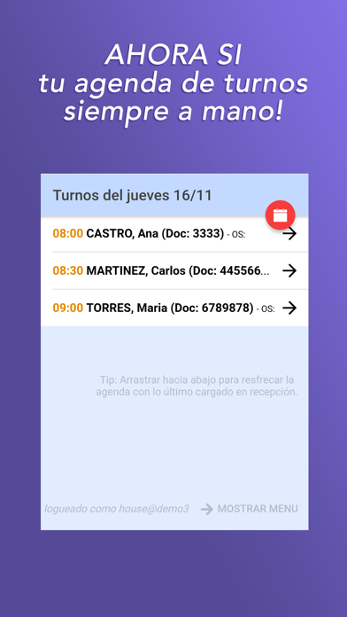 Screenshot #1 pour RAS Salud para Profesionales