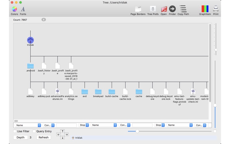 Screenshot #1 pour DirTree