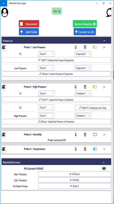 iManifold-Data Logger screenshot 2