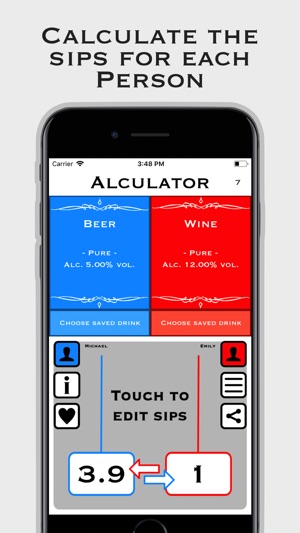 Alculator: Party Drinking Game