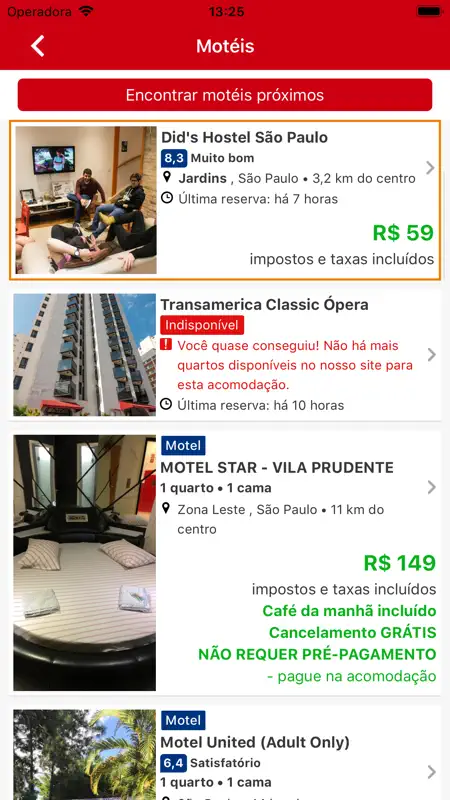 Motéis screenshot 4 of 8