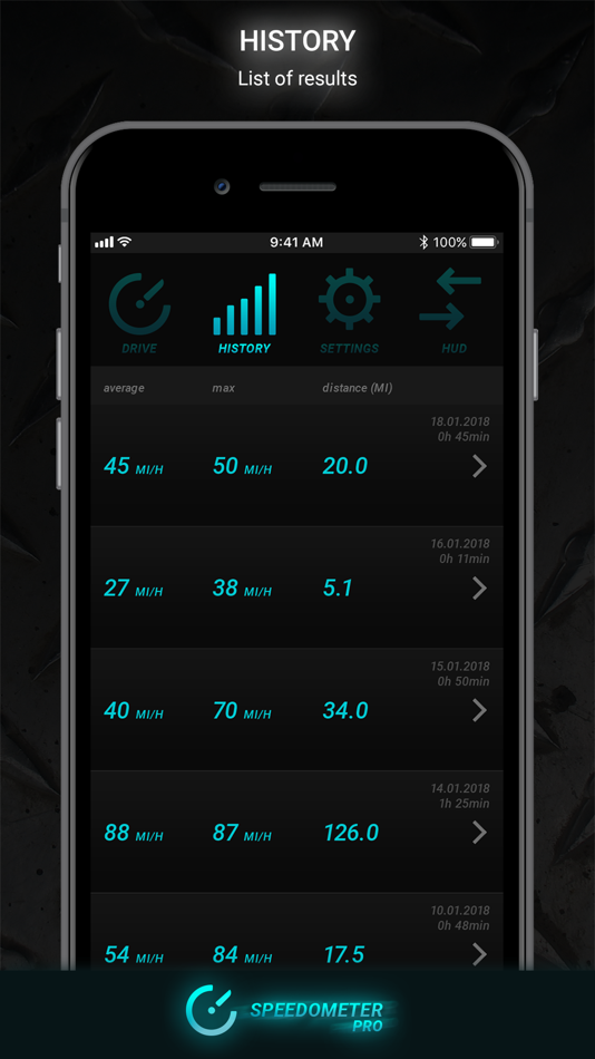 #3. Speedometer PRO HUD (iOS) 由: Mobiem