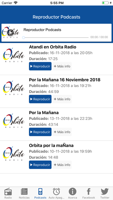 Orbita Radio ES screenshot 3