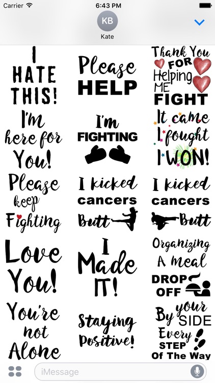 Thyroid Cancer Stickers screenshot-4