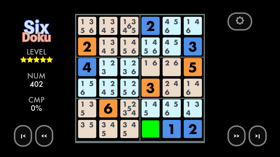 #4. Sixdoku (iOS) 由: Alexia Bono Vilar