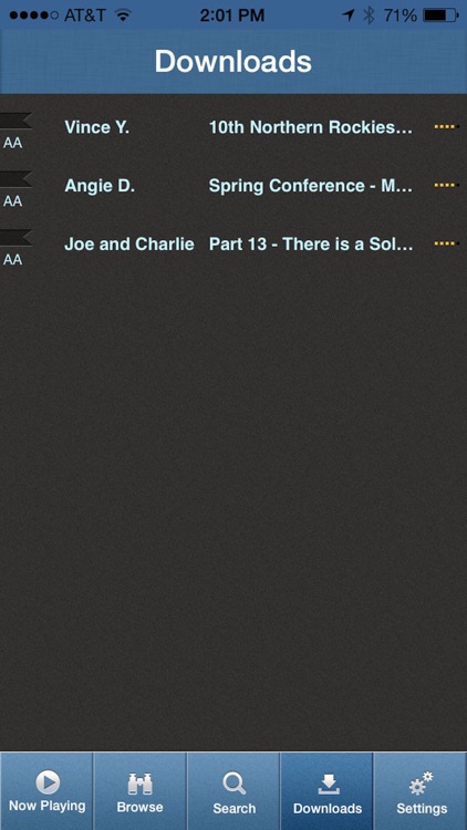 12 Steps Speakers - AA, NA, CA, OA, Al-Anon screenshot-3