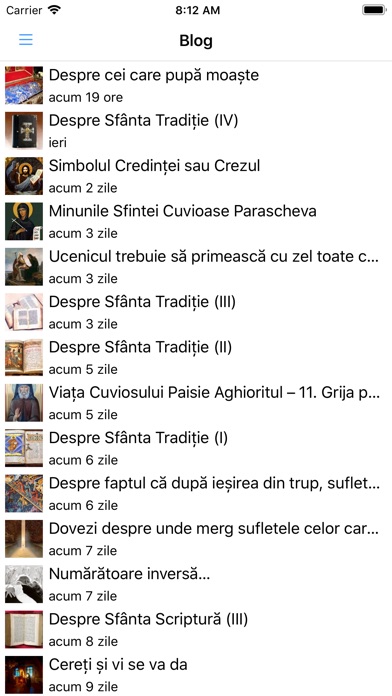 Mărturie Athonită screenshot 2