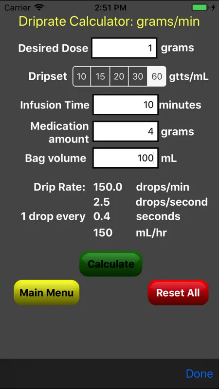 OmniMedix Medical Calculator screenshot 5 of 5