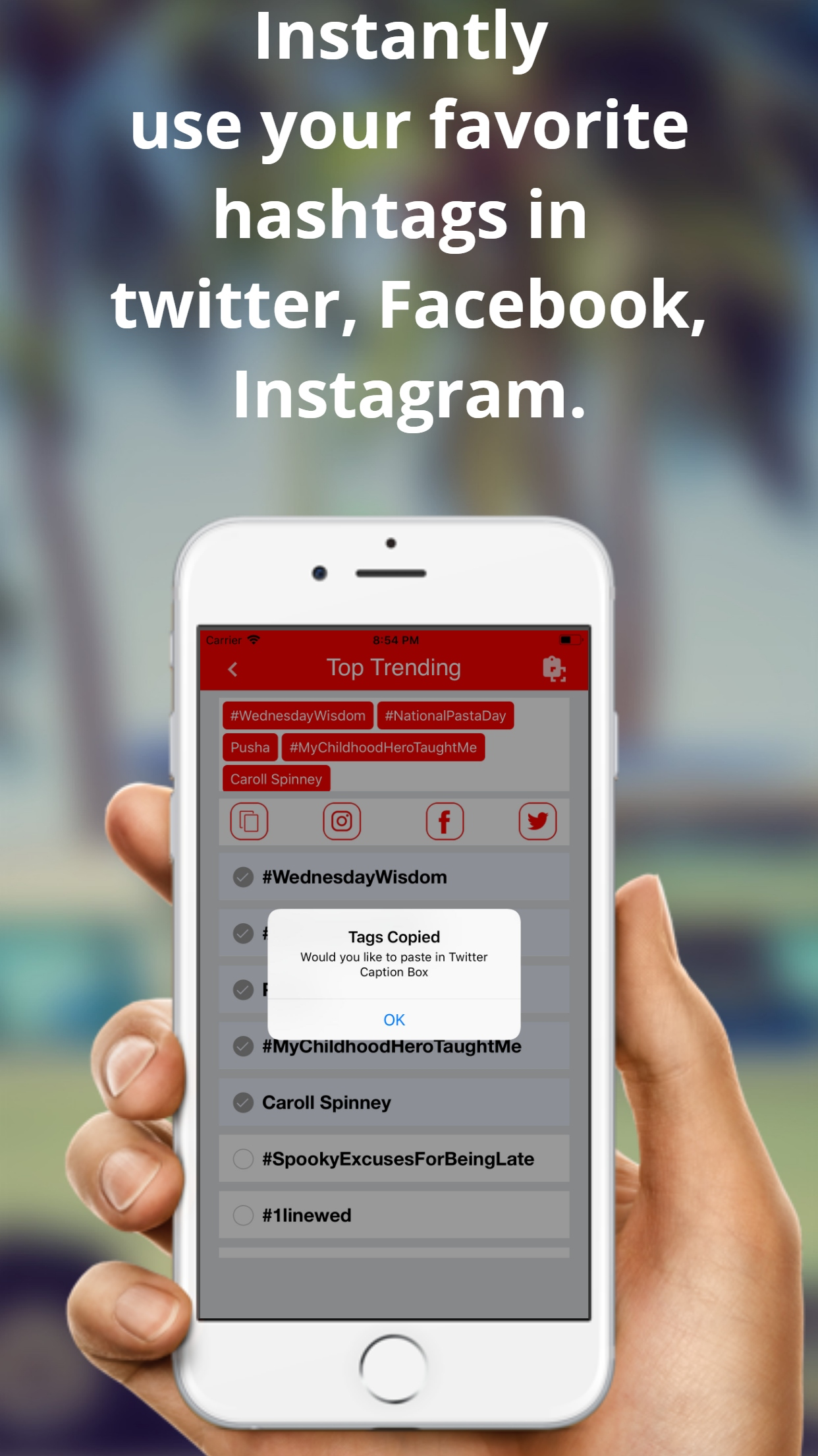 Top Hashtags for Social Media screenshot 4