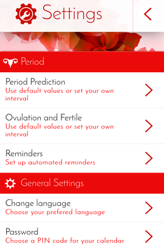 Cycle Tracker: Period Calendar screenshot 4