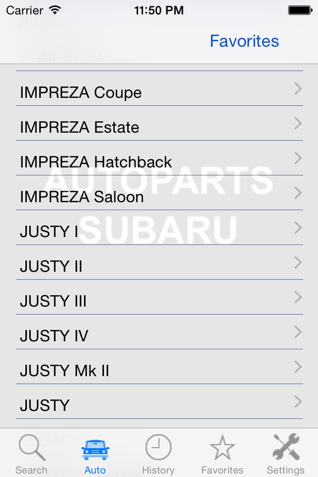 Autoparts for Subaru screenshot 4