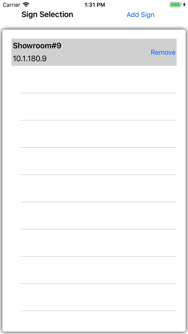 iPhone screenshot
