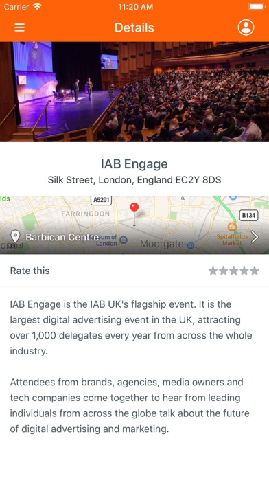 IAB Events App screenshot 3