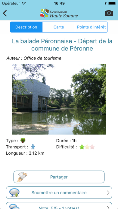 Screenshot #3 pour Office de Tourisme Haute-Somme