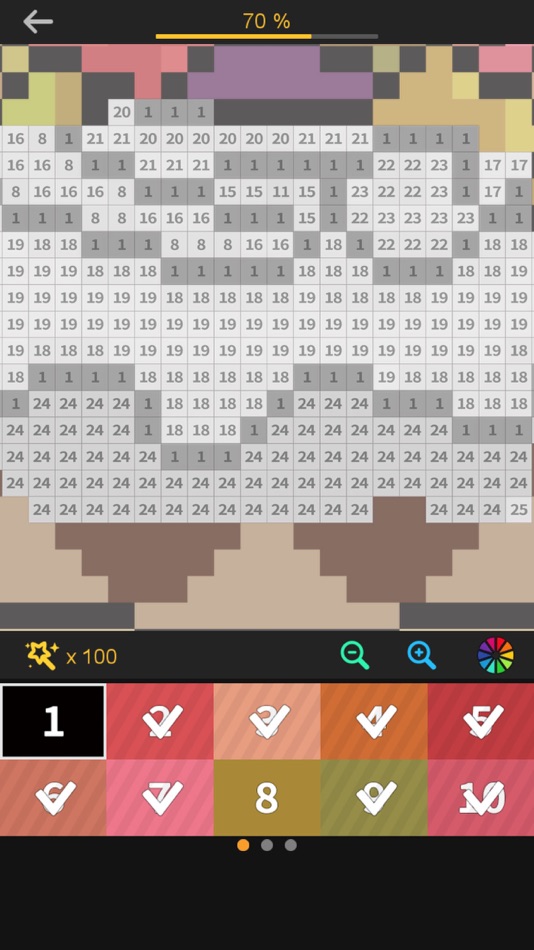 #1. Color by number & Pixel art (iOS) 由: MOBIRIX