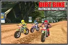 Game screenshot Dirt Bike Road Fight Racing apk