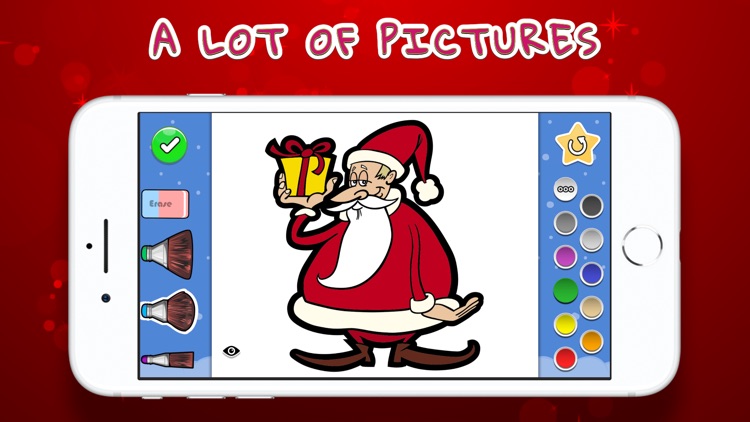 Coloring Your Santa screenshot-4