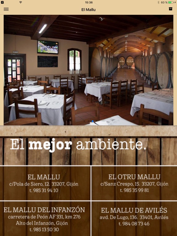 Screenshot #4 pour Sidrerías El Mallu