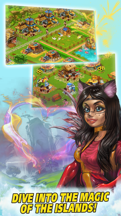 Farm Tribe: Cooking Island app screenshot