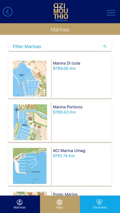 Azimouthio Yachting Info screenshot 3