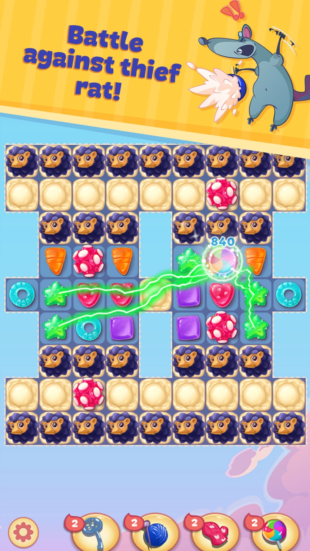 Sweety Kitty: Match-3 Game hack tool