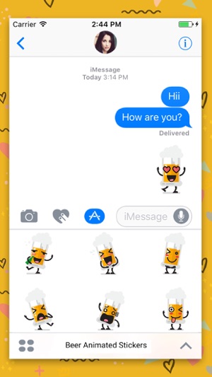 Beer Animated Chat Stickers(圖2)-速報App