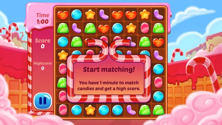消除糖果大冲击－好玩的对对碰小游戏