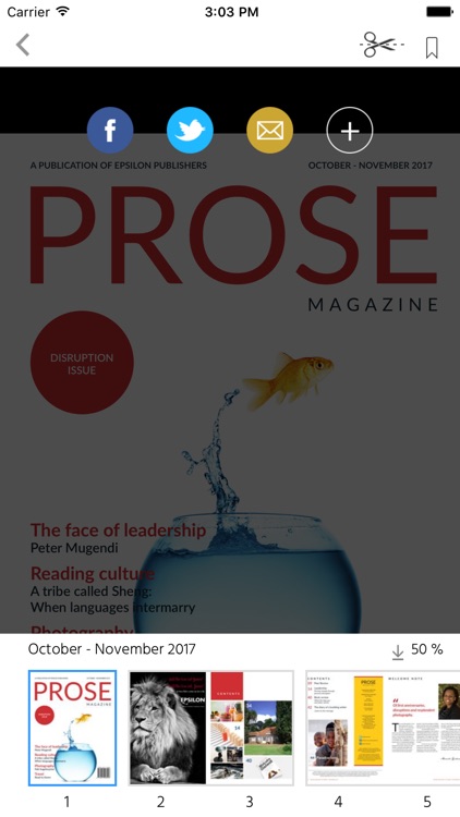 Prose magazine