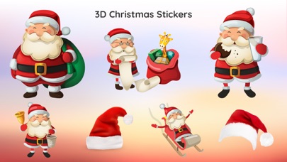 Screenshot #2 pour 150+ New Year 3D Christmas App