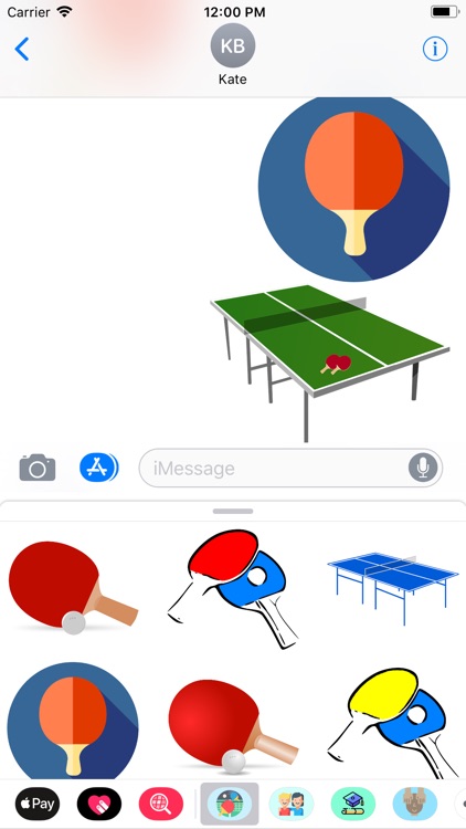 Ping Pong Sticker Pack Fun