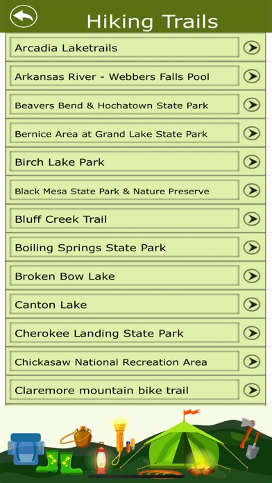 Oklahoma Campgrounds & Trails screenshot 4