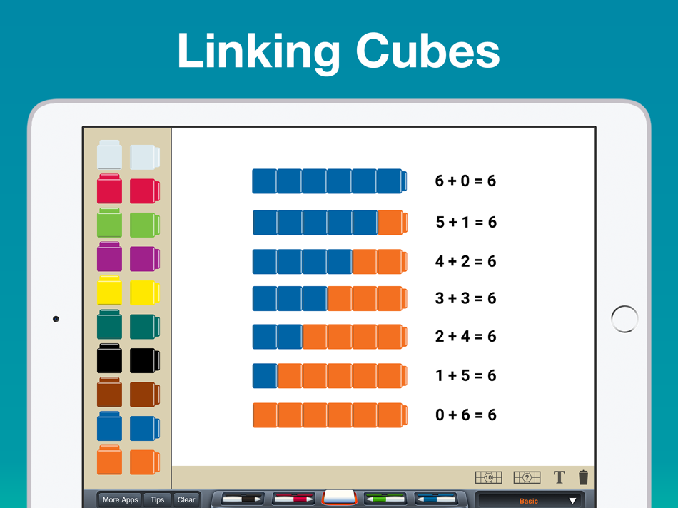#1. Linking Cubes (iOS) 由: Brainingcamp, LLC