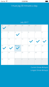 Habit Builder: Don't Break The Chain screenshot