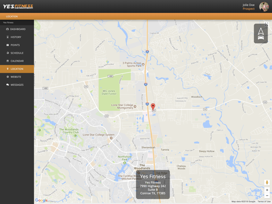 Yes Fitness iPad screenshot 3 - Health & Fitness app