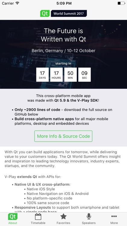 Qt World Summit 2017 Official