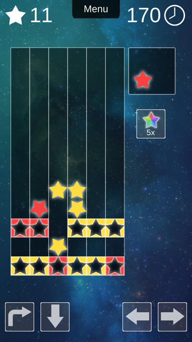 Screenshot #1 pour Star Fall: a puzzle quest Plus