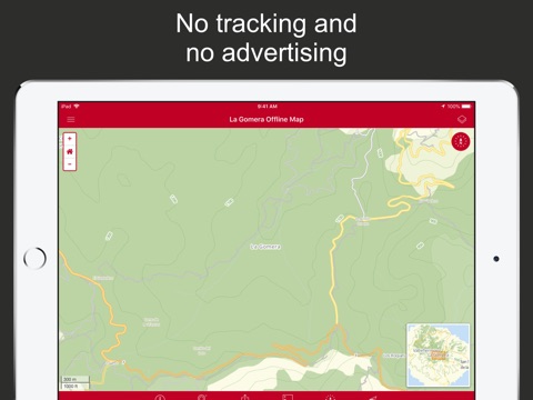 Скриншот из La Gomera Offline Map