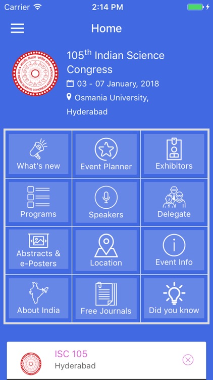 ISC 2018