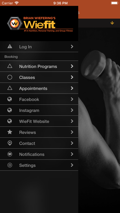 WieFit Nutrition & Training screenshot 2