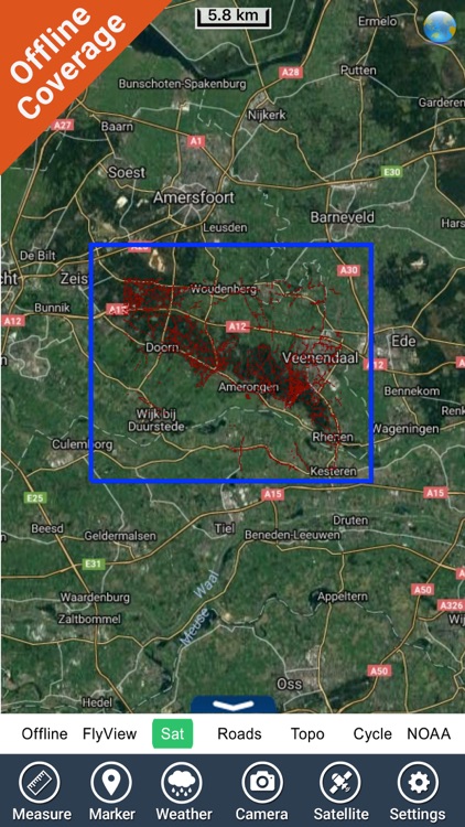 Utrechtse Heuvelrug NP GPS Map screenshot-4