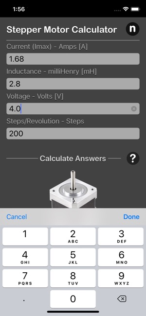 Stepper Motor Calculator(圖3)-速報App