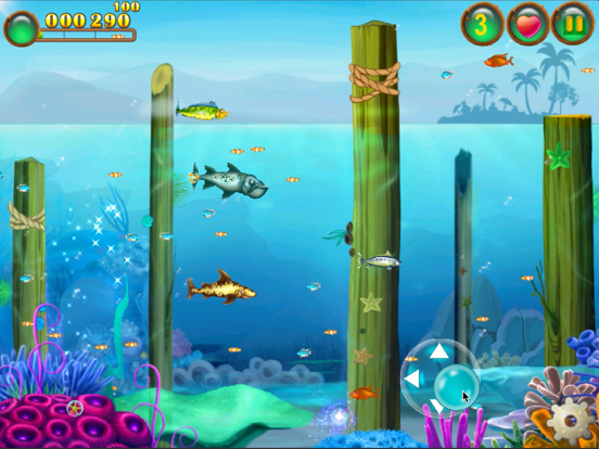 Fish Eat Fish And Grow iPad screenshot 4 - Games app