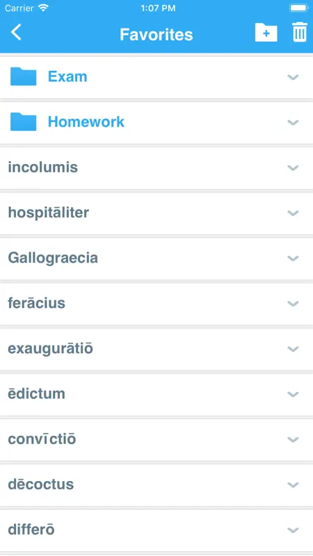 Collins Latin Dictionary screenshot 4 of 5