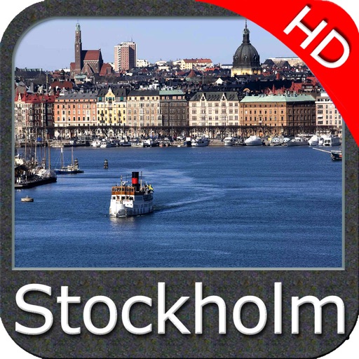Marine Stockholm HD GPS Map Navigator