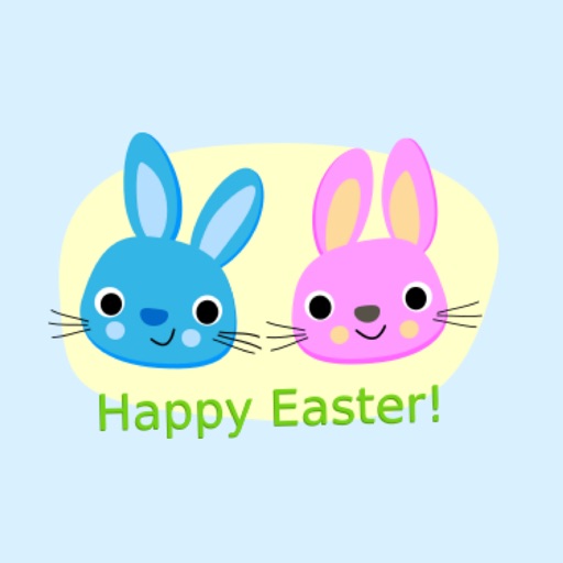 Easter Bunny & Egg Stickers