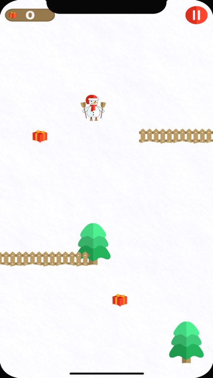 Snowman Run: Downhill Slalom