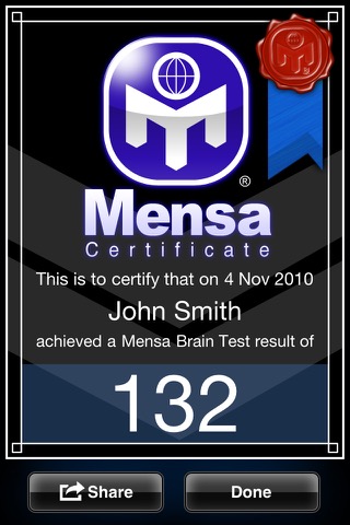 Mensa Brain Testのおすすめ画像5
